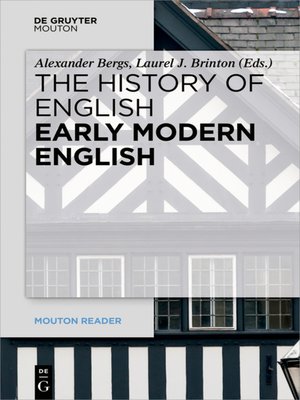 cover image of Early Modern English